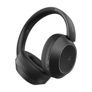 amazon basics pro series anc over ear wireless headphones, anc (up to 33 db), bluetooth 5.3, 28 hr playtime, 40mm drivers, comfort fit with usb c fast charging, black